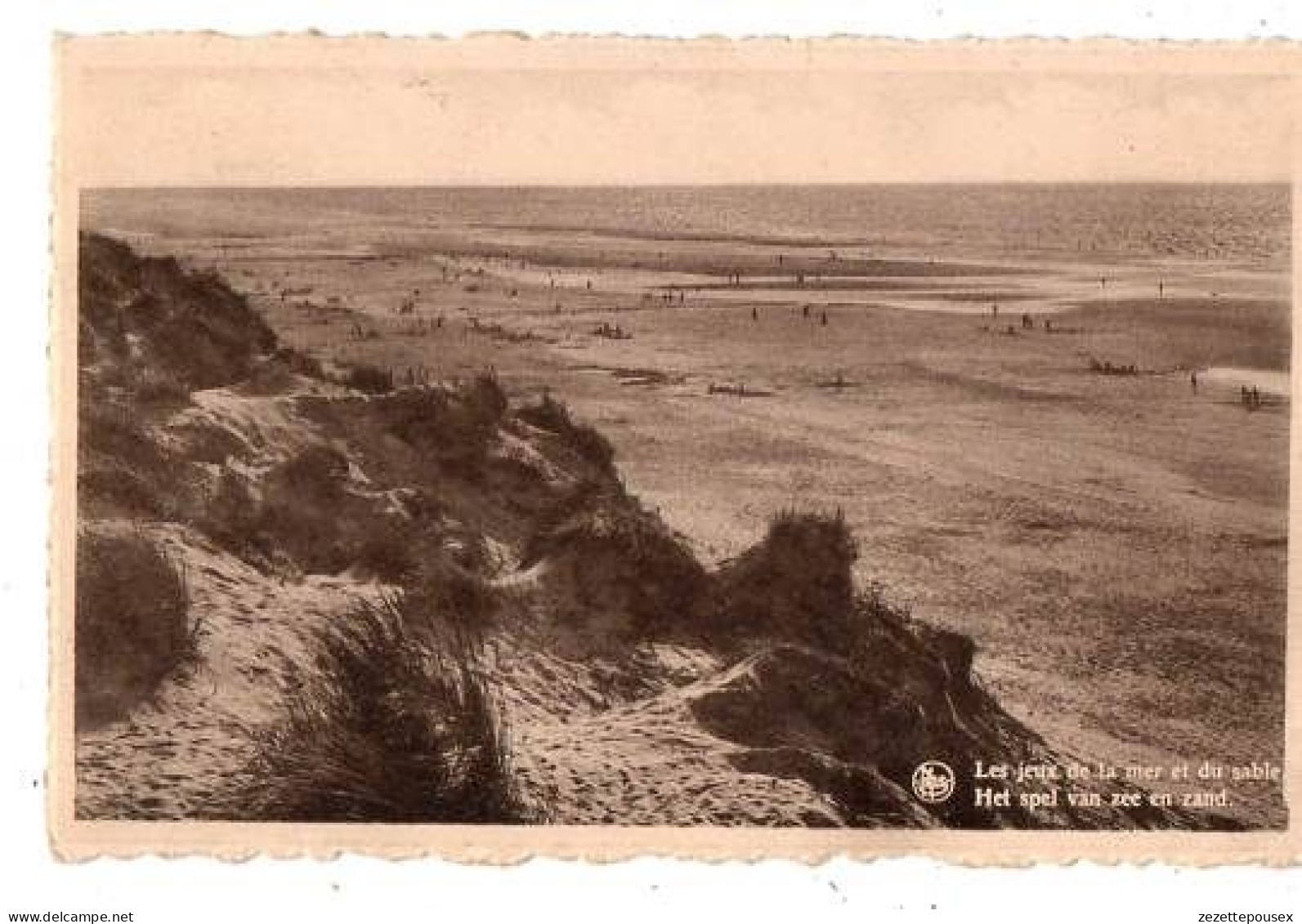 47353-ZE-BELGIQUE-Oostduinkerhe-Bains--Bad-Les Jeux De La Mer Et Du Sable - Oostduinkerke