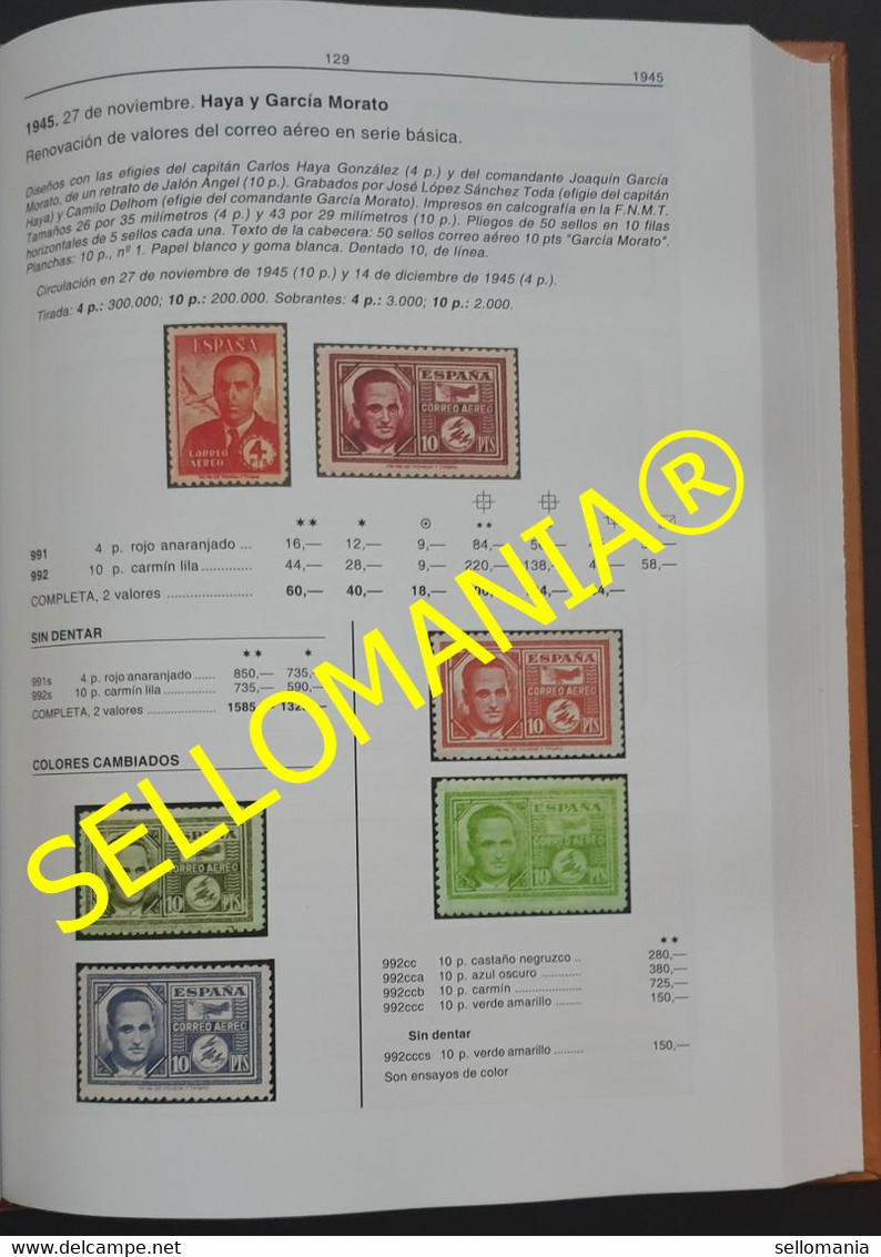 CATALOGO ESPECIALIZADO EDIFIL ESPAÑA 1936 A 1975 TOMO III SERIE BRONCE EDICION 2021 - España