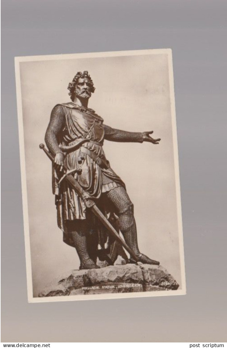 Royaume-Uni -  Ecosse - Aberdeen- Wallace Statue - Aberdeenshire