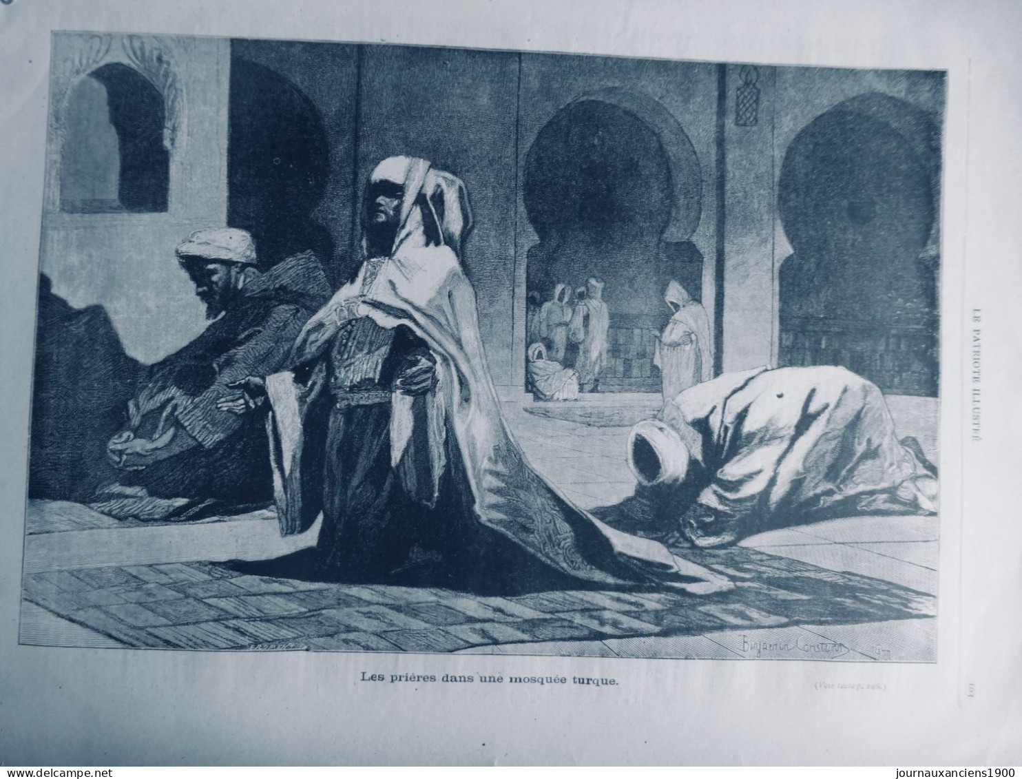 1862 ISLAM PRIERE MUEZZIN  2 JOURNAUX ANCIENS - Zonder Classificatie