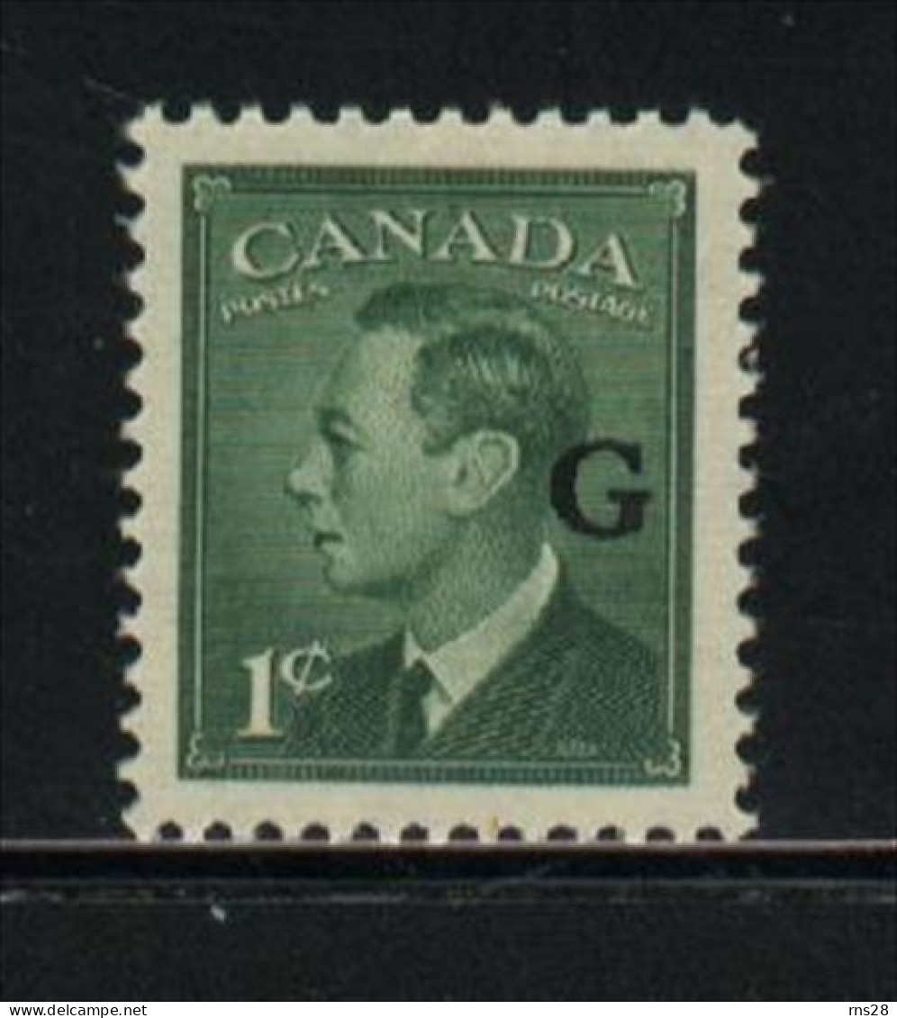 CANADA USED   UNITRADE O16 ( Z1 ) - Overprinted