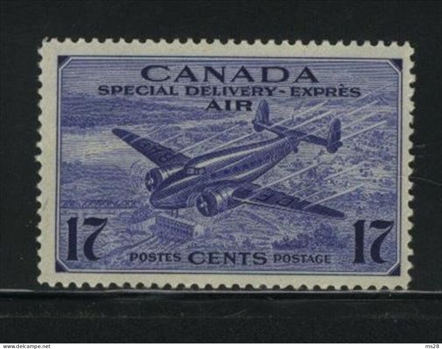 CANADA HINGED   UNITRADE CE2 ( Z4 )  Value $ 4.50 - Eilbriefmarken