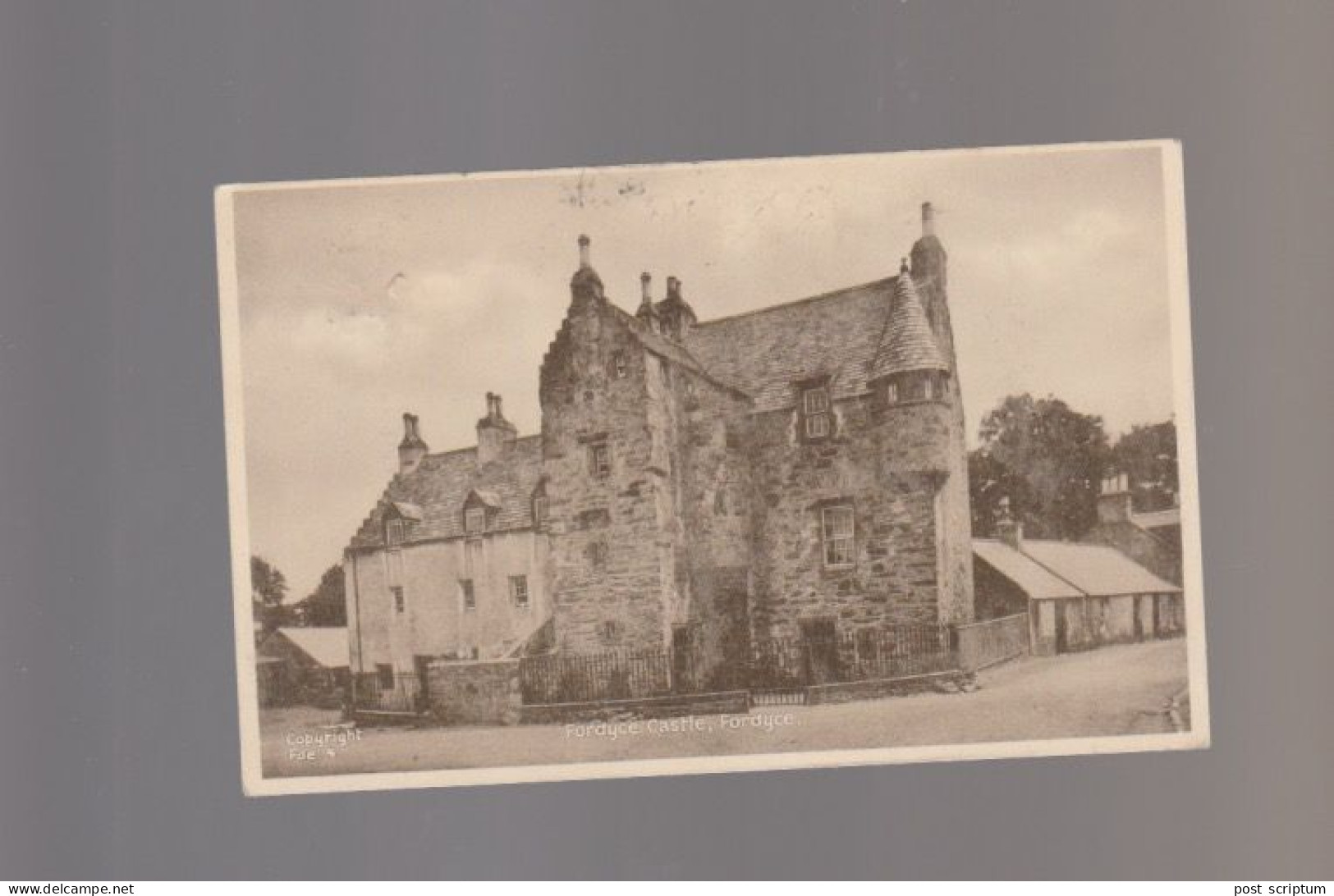 Royaume-Uni -  Ecosse - Fordyce Castle - Aberdeenshire