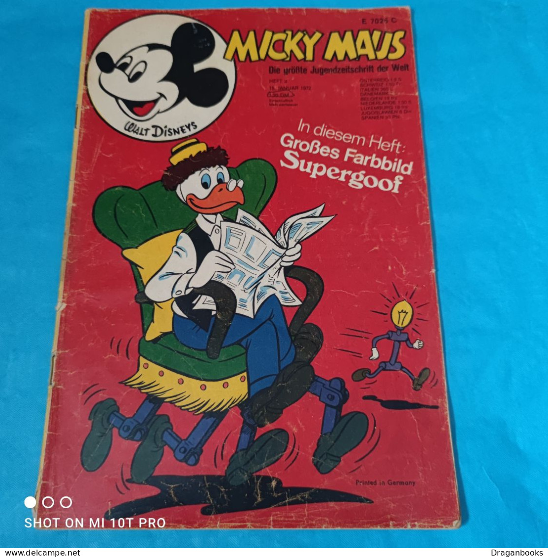 Micky Maus Nr. 3 - 15.1.1972 - Walt Disney