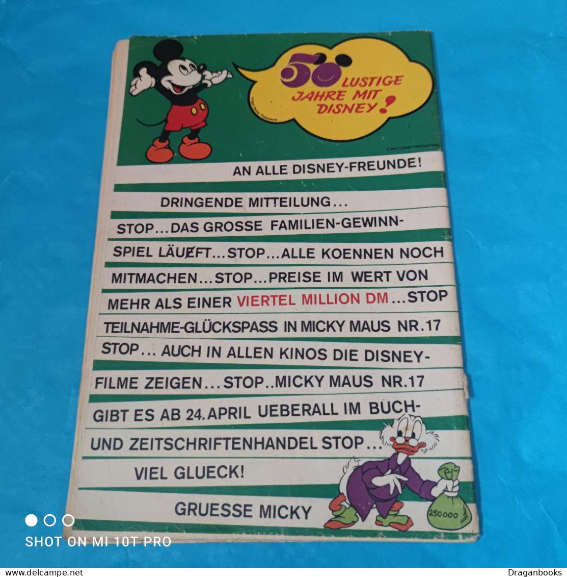 Micky Maus Nr. 16 - 21.4.1973 - Walt Disney