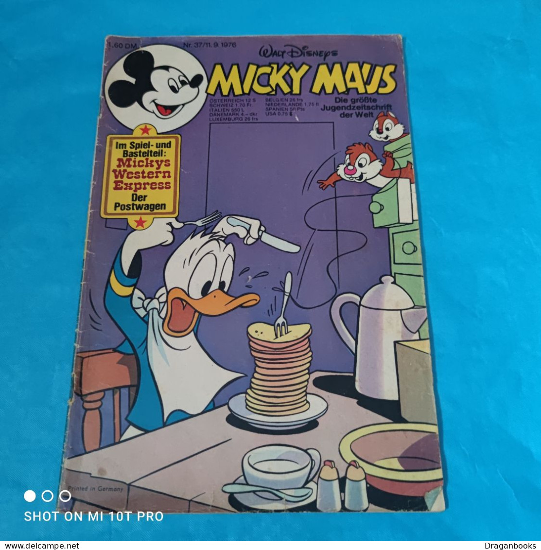 Micky Maus Nr. 37 - 11.9.1976 - Walt Disney