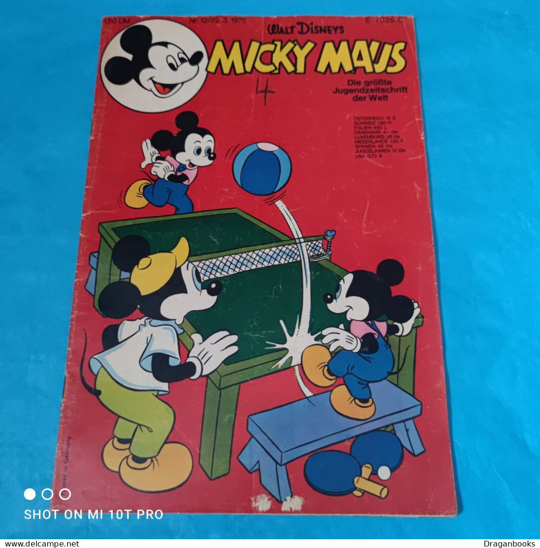 Micky Maus Nr. 12 - 22.3.1975 - Walt Disney