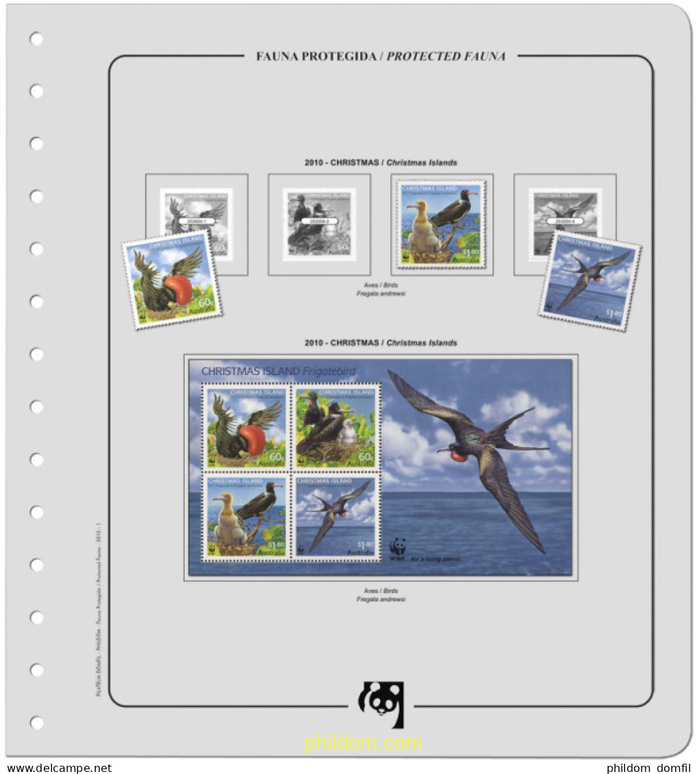 Suplemento WWF 2010 Mini-Hojas Montado - Used Stamps