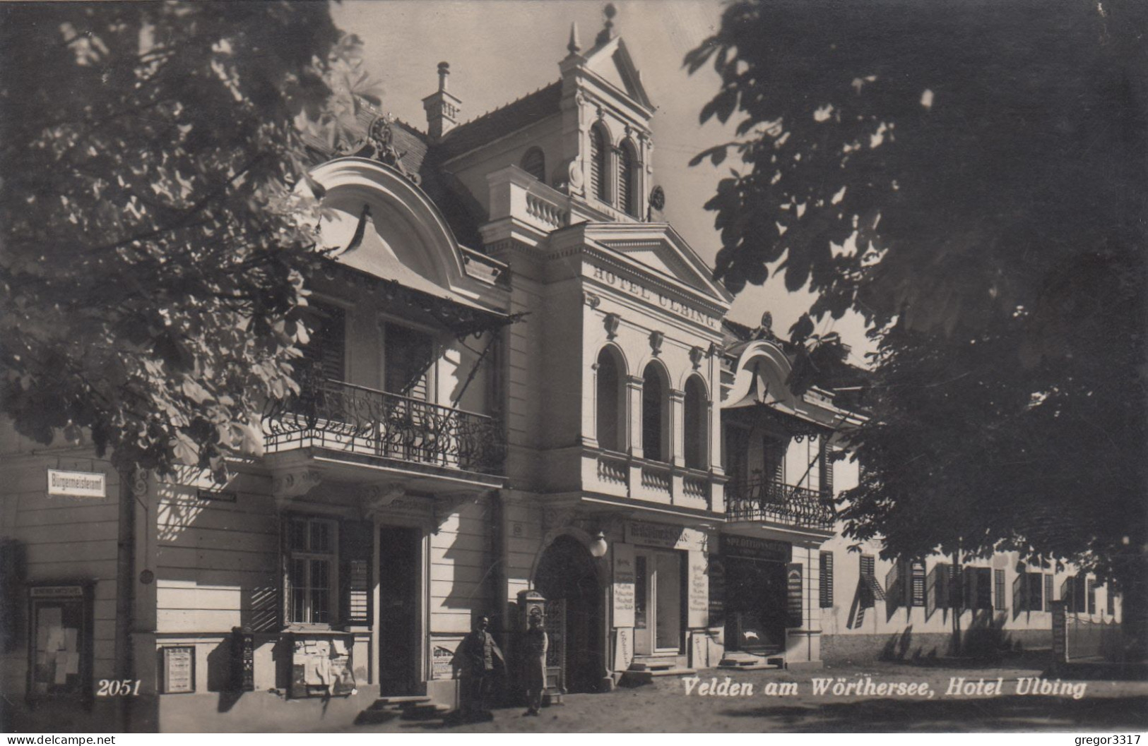 D5741) VELDEN Am WÖRTHERSEE - Hotel ULBING - Alt ! 1932 - Velden