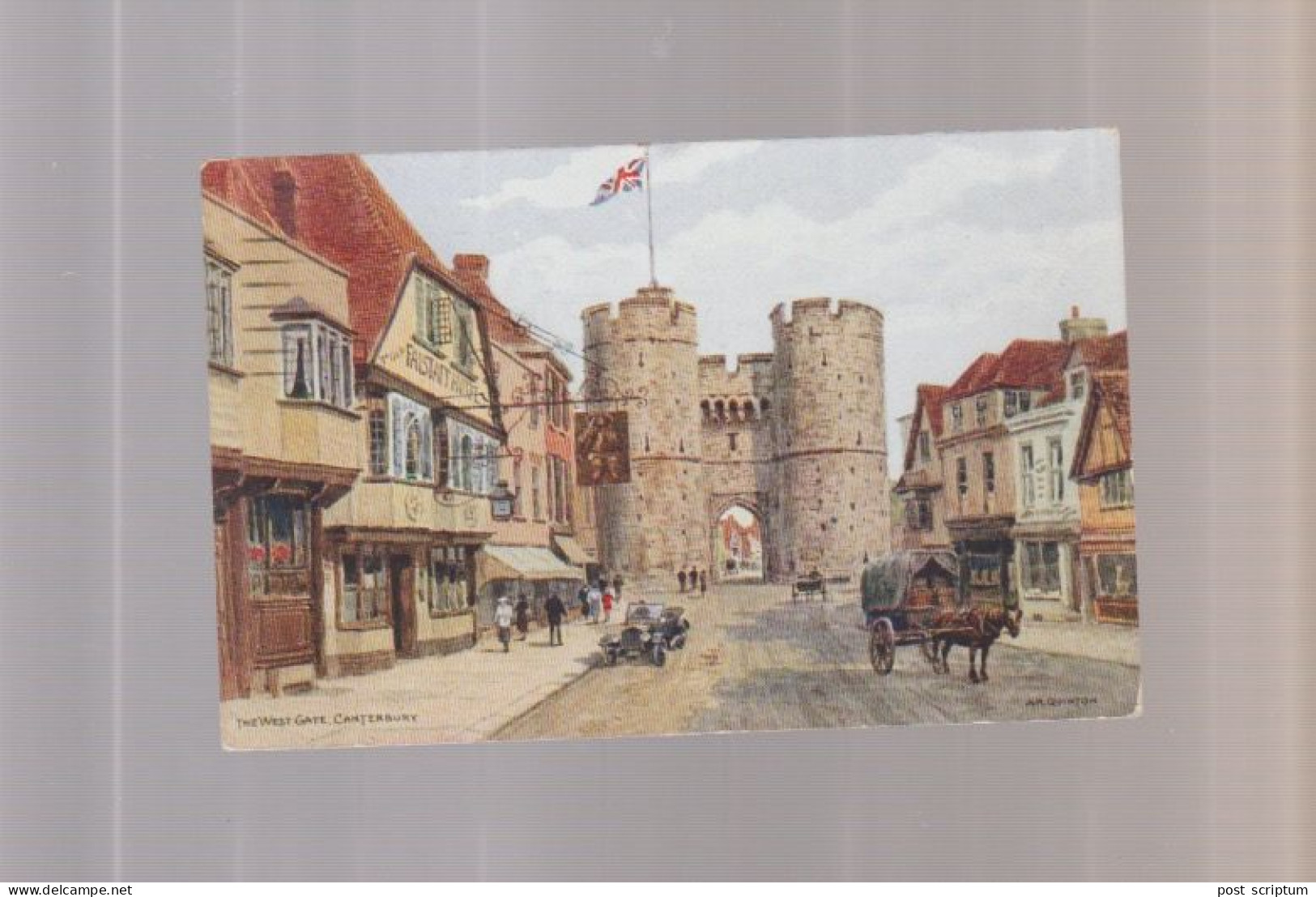 Royaume-Uni -   Angleterre - Canterbury -  The West Gate - Quinton - Canterbury