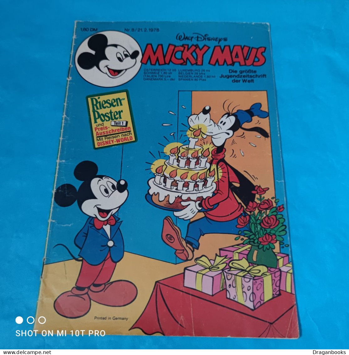 Micky Maus Nr. 8 - 21.2.1978 - Walt Disney