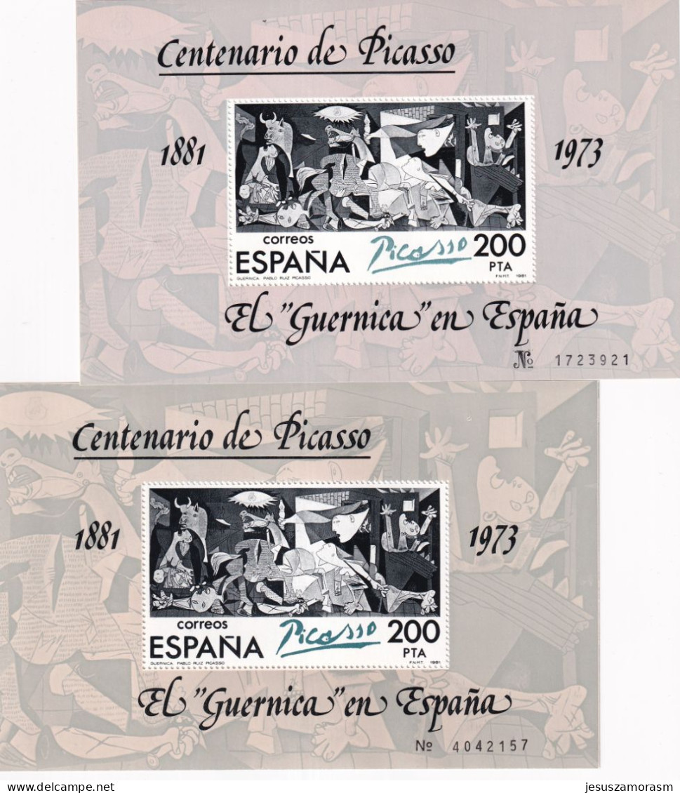 España Nº 2631 - 2 Variedades - Blocs & Hojas