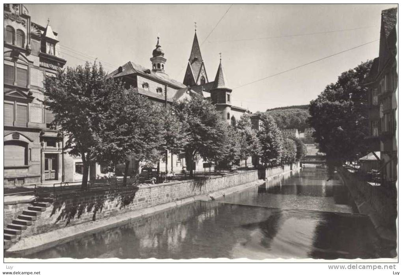 KIRN A. D. Nahe, Panorama, Gel. 1957 - Kirn