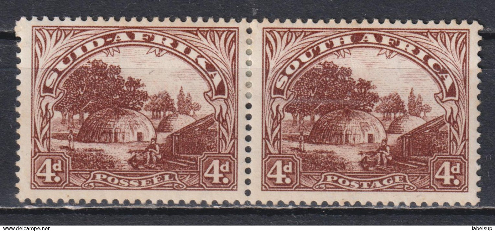 Timbres Neufs* D'Afrique Du Sud De 1936 N°42 Et 51 MH - Ungebraucht