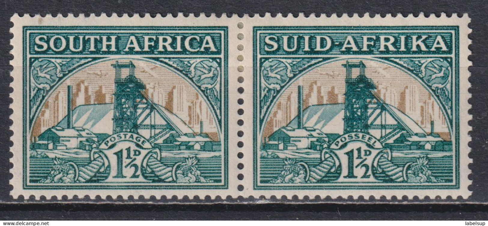 Timbres Neufs* D'Afrique Du Sud De 1936 N°76 Et 77 MH - Unused Stamps