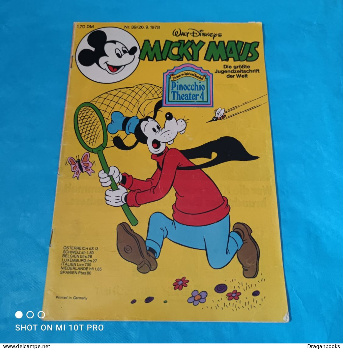 Micky Maus Nr. 39 - 26.9.1978 - Walt Disney