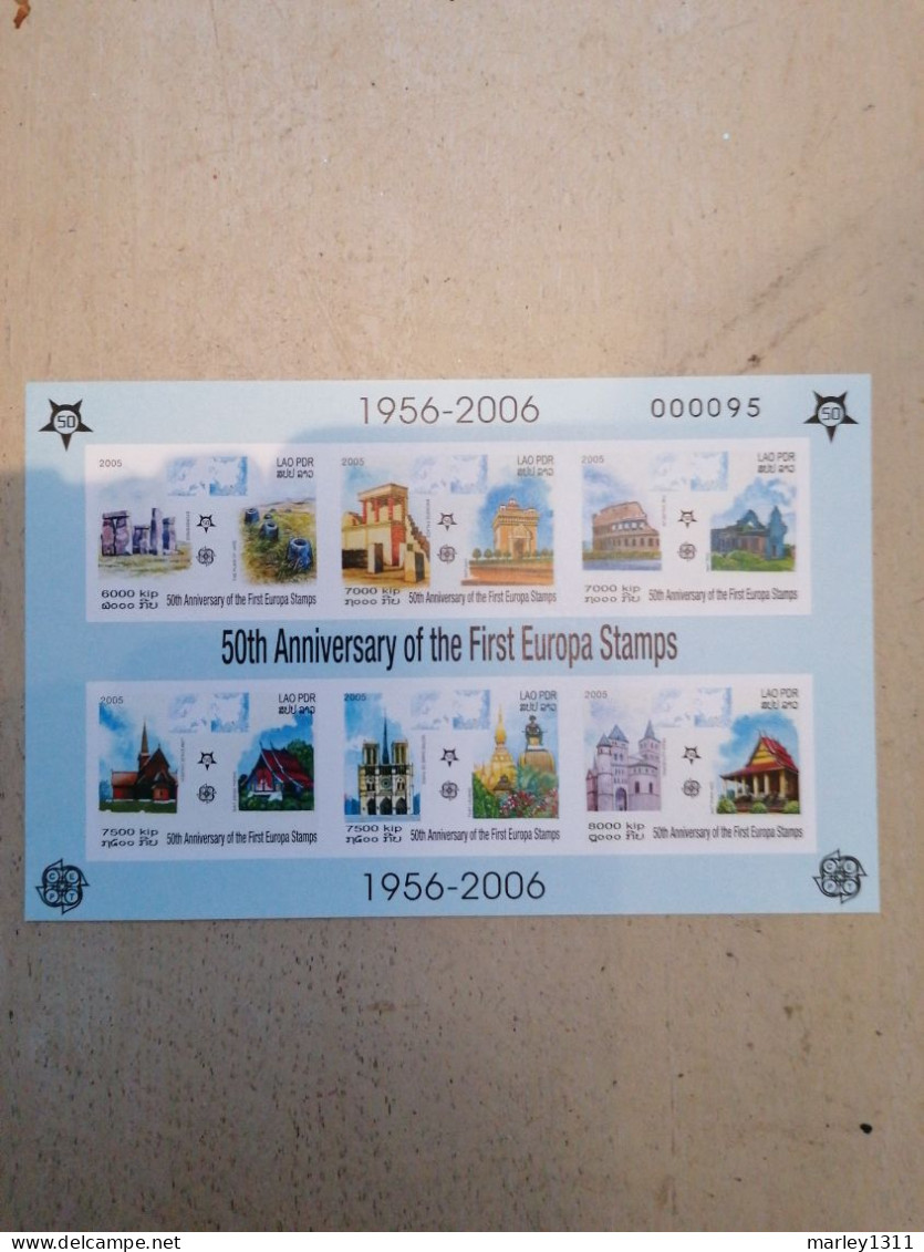 Laos (2005) Stamps Minisheet N °165a - Laos