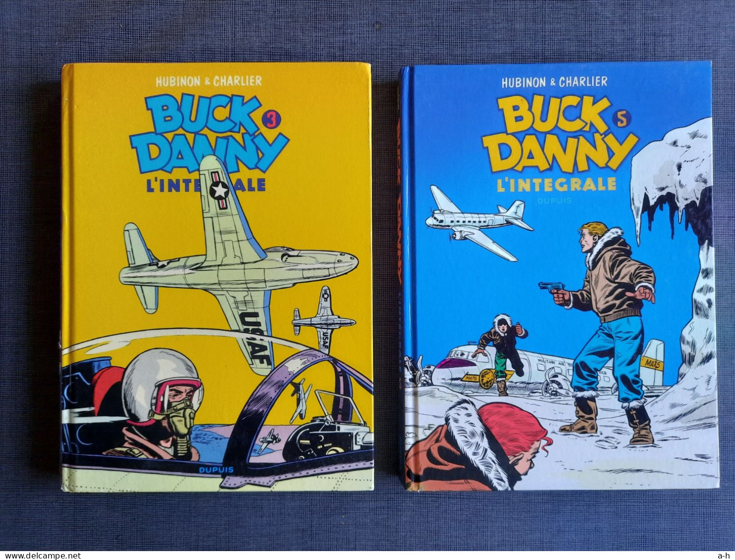 B. Danny Intégrale Dupuis N° 3 Et 5, 1ière édition. BE. - Buck Danny