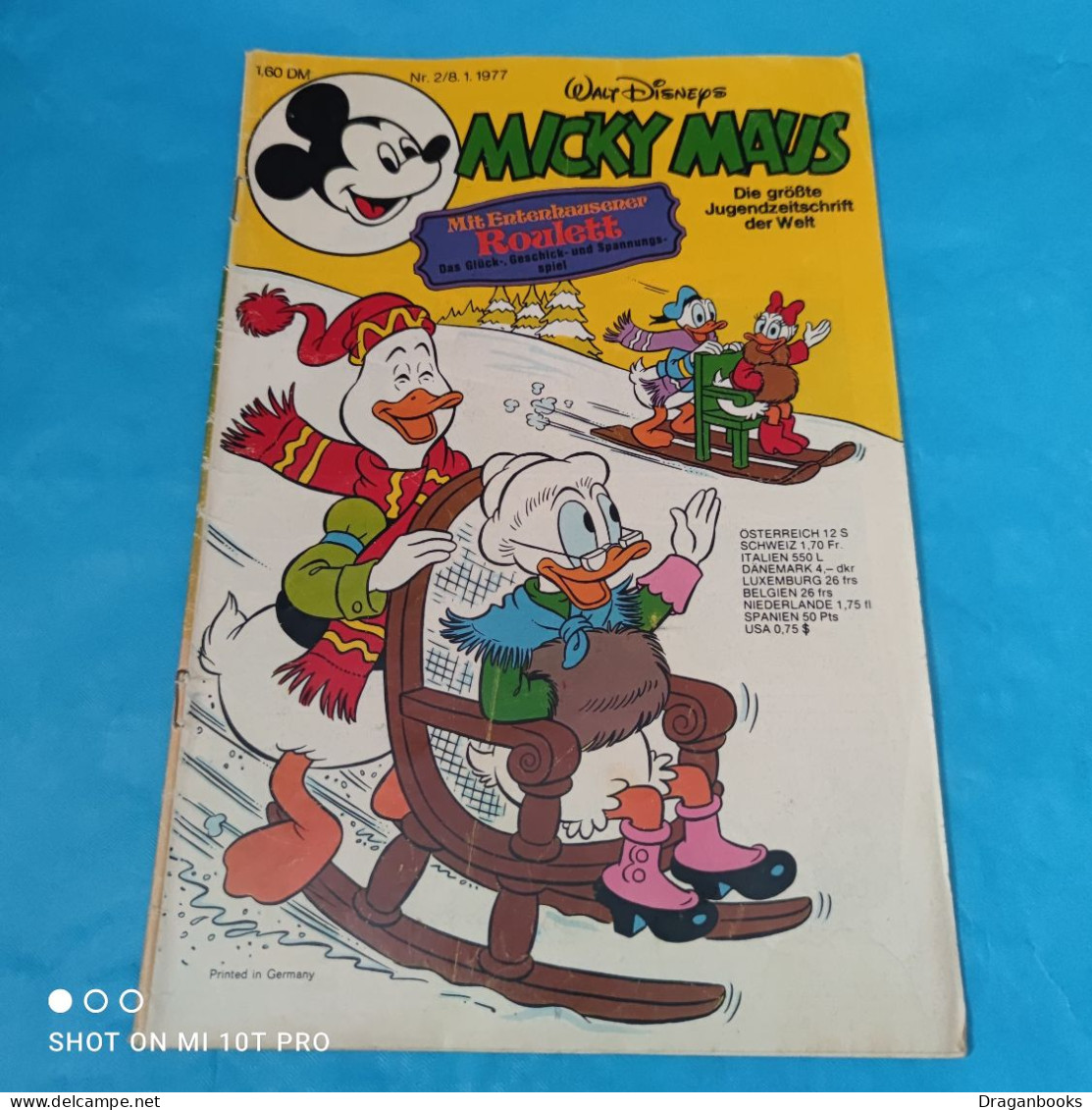 Micky Maus Nr. 2 - 8.1.1977 - Walt Disney