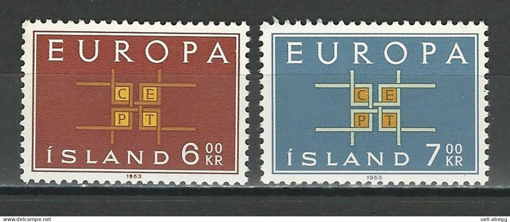 Island Mi 373-74 ** - Unused Stamps