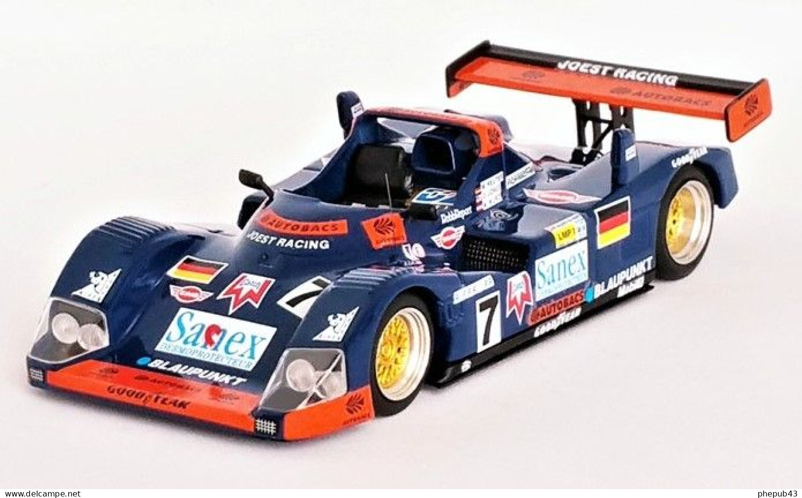 Joest-Porsche WSC - M. Reuter/D. Jones/A. Wurz - 1st 24h Le Mans 1996 #7 - Troféu - Trofeu