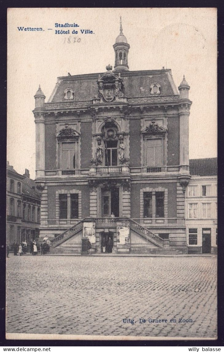 +++ CPA - WETTEREN - Hôtel De Ville - Stadhuis  // - Wetteren