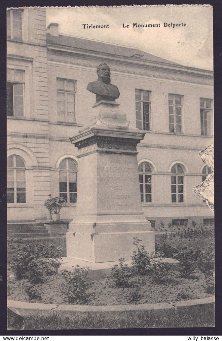 +++ CPA - TIRLEMONT - TIENEN - Monument Delporte   // - Tienen