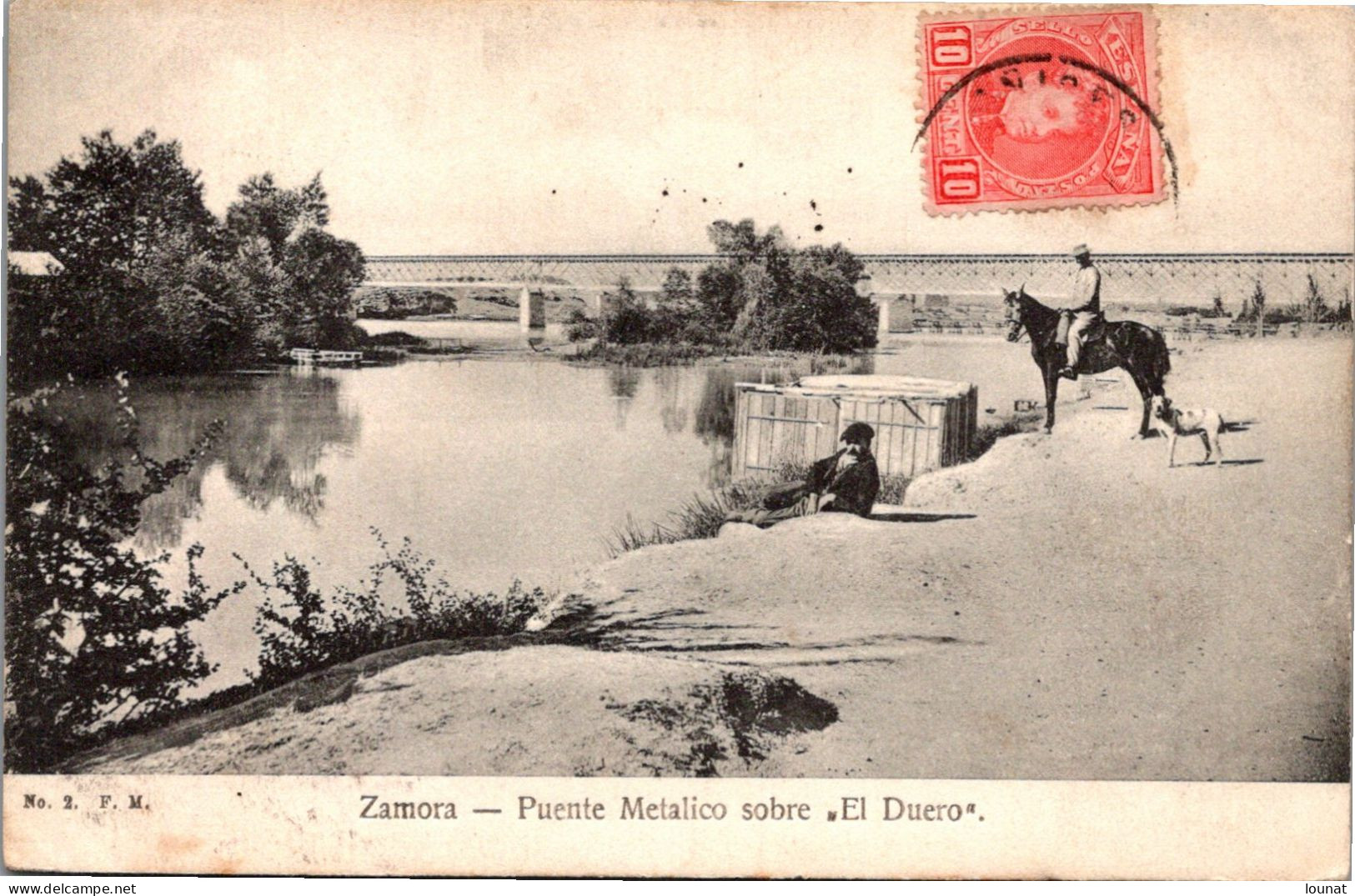 Espagne - ZAMORA - Puente Metalico Sobre "El Duero" - Zamora