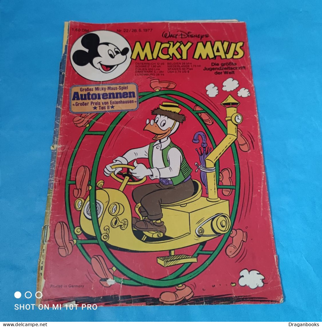 Micky Maus Nr. 22 - 28.5.1977 - Walt Disney