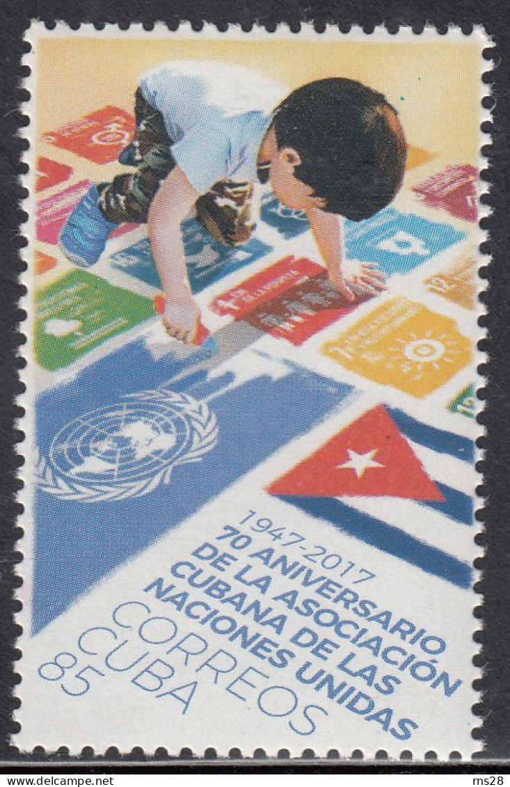 CUBA MNH Sc 5949    UNIDAS - FDC