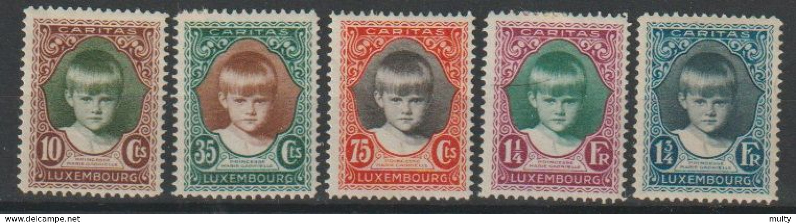 Luxemburg Y/T 214 / 218 * MH - Altri & Non Classificati