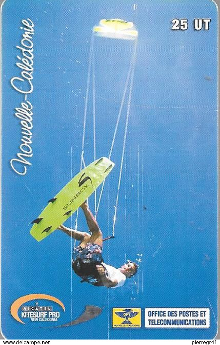 CARTE-PUCE-NOUVELLE CALEDONIE-NC94-25U-10/2001-SC7-ALCATEL-KITSURF-UTILISE-TBE - New Caledonia