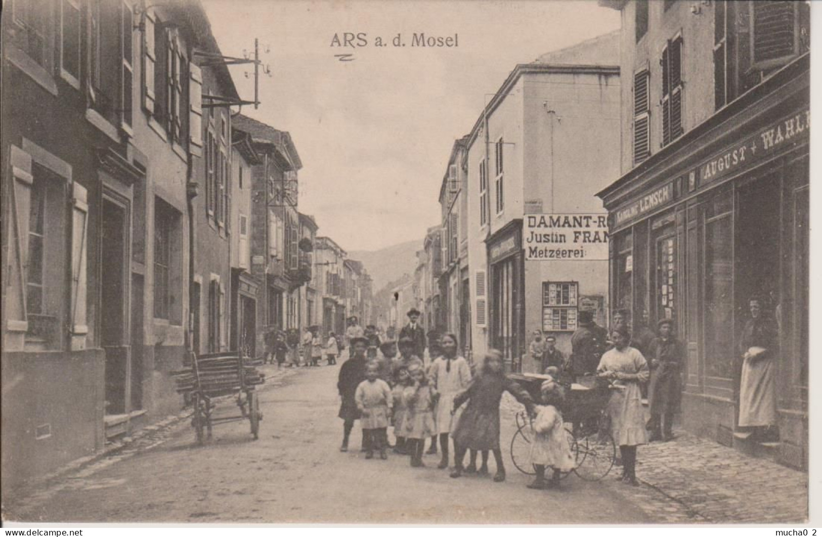 57 - ARS SUR MOSELLE - SUPERBE ANIMATION - COMMERCES - BOUCHERIE - Ars Sur Moselle