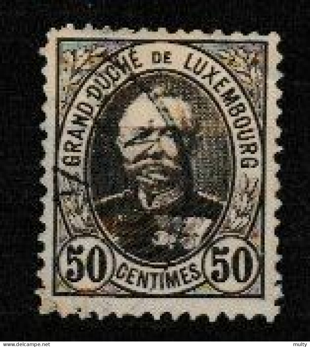 Luxemburg Y/T 65 (0) - 1891 Adolphe De Face