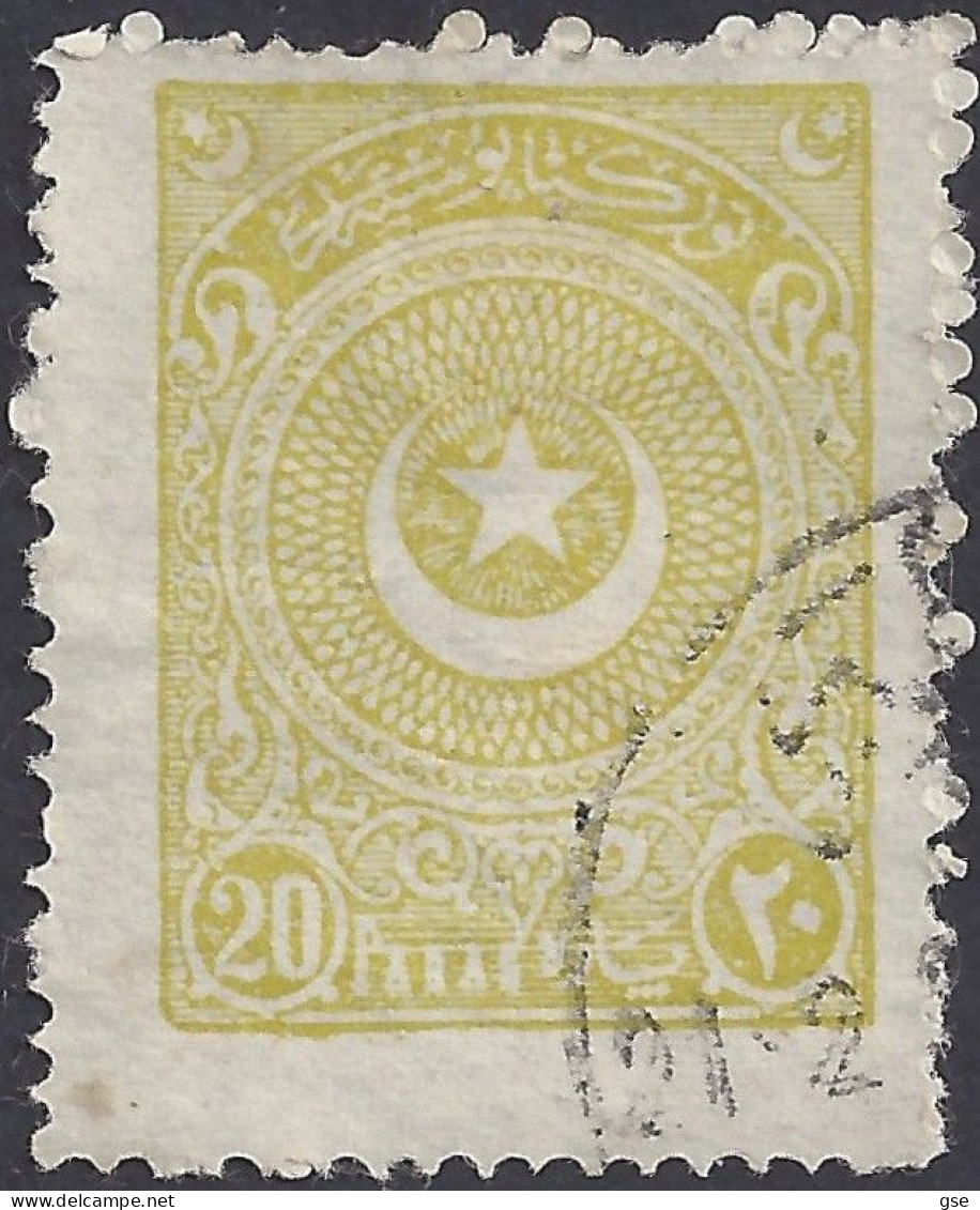 TURCHIA 1923 - Yvert 669° - Mezzaluna | - Usati