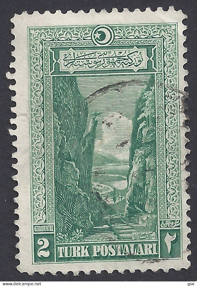 TURCHIA 1926 - Yvert 698° - Serie Corrente | - Used Stamps