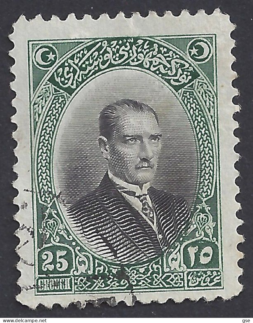 TURCHIA 1926 - Yvert 705° - Serie Corrente | - Used Stamps