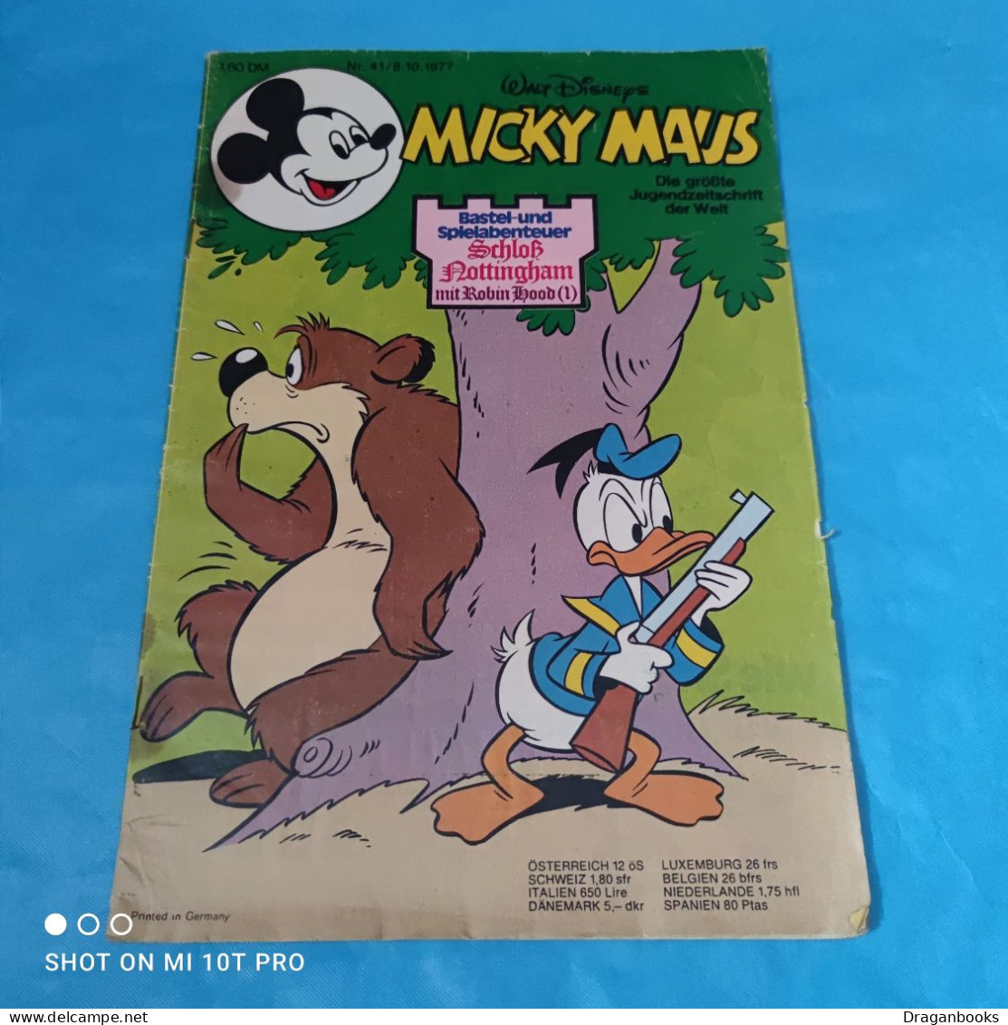 Micky Maus Nr. 41 -  8.10.1977 - Walt Disney