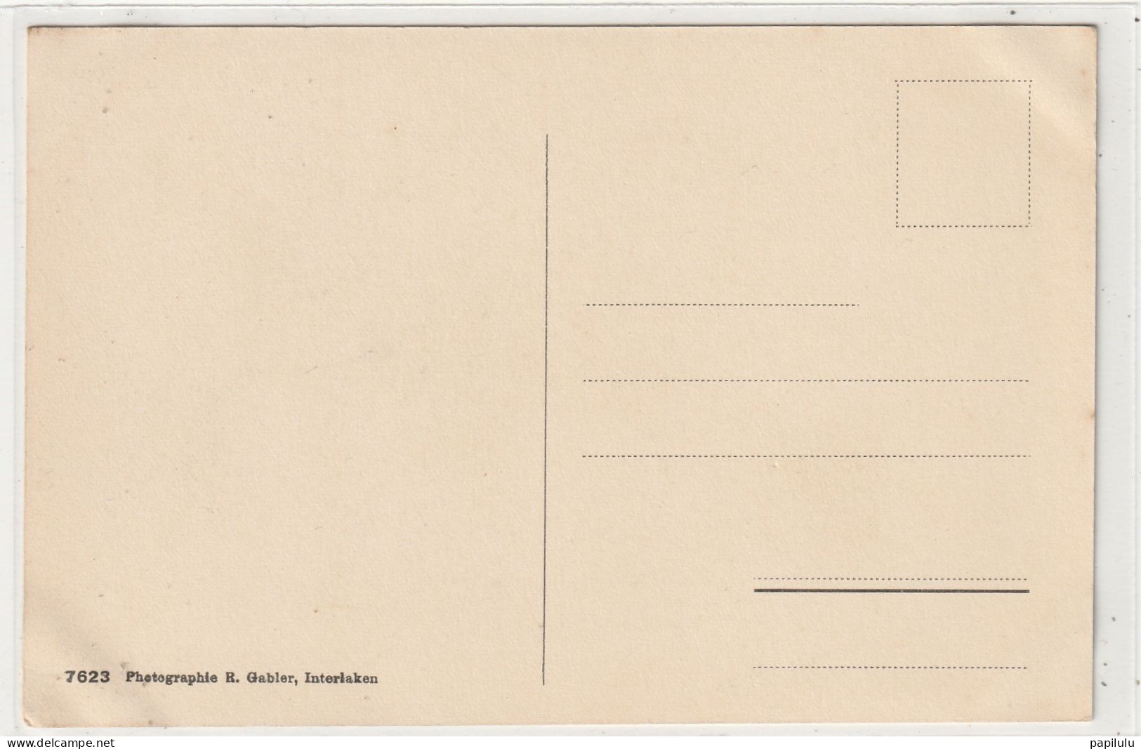 SUISSE 93 : Habkern Bei Interlaken : édit. R Gabler N° 7623 - Habkern