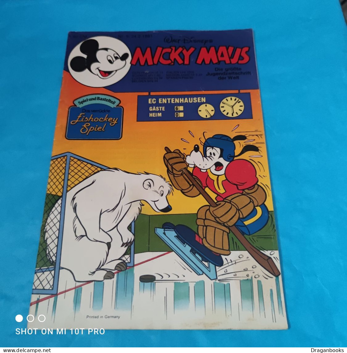 Micky Maus Nr. 9 -  24.2.1981 - Walt Disney