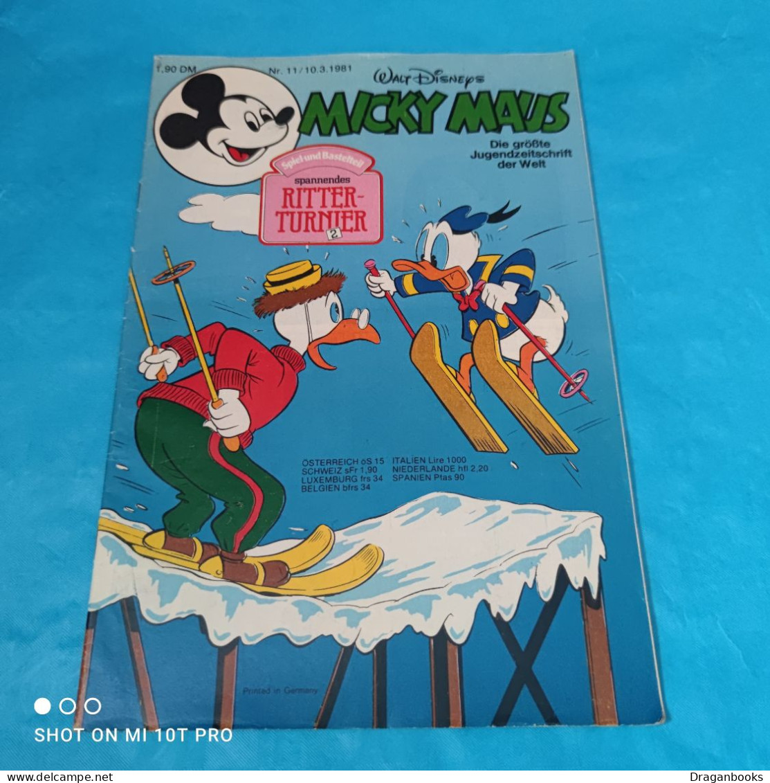 Micky Maus Nr. 11 - 10.3.1981 - Walt Disney