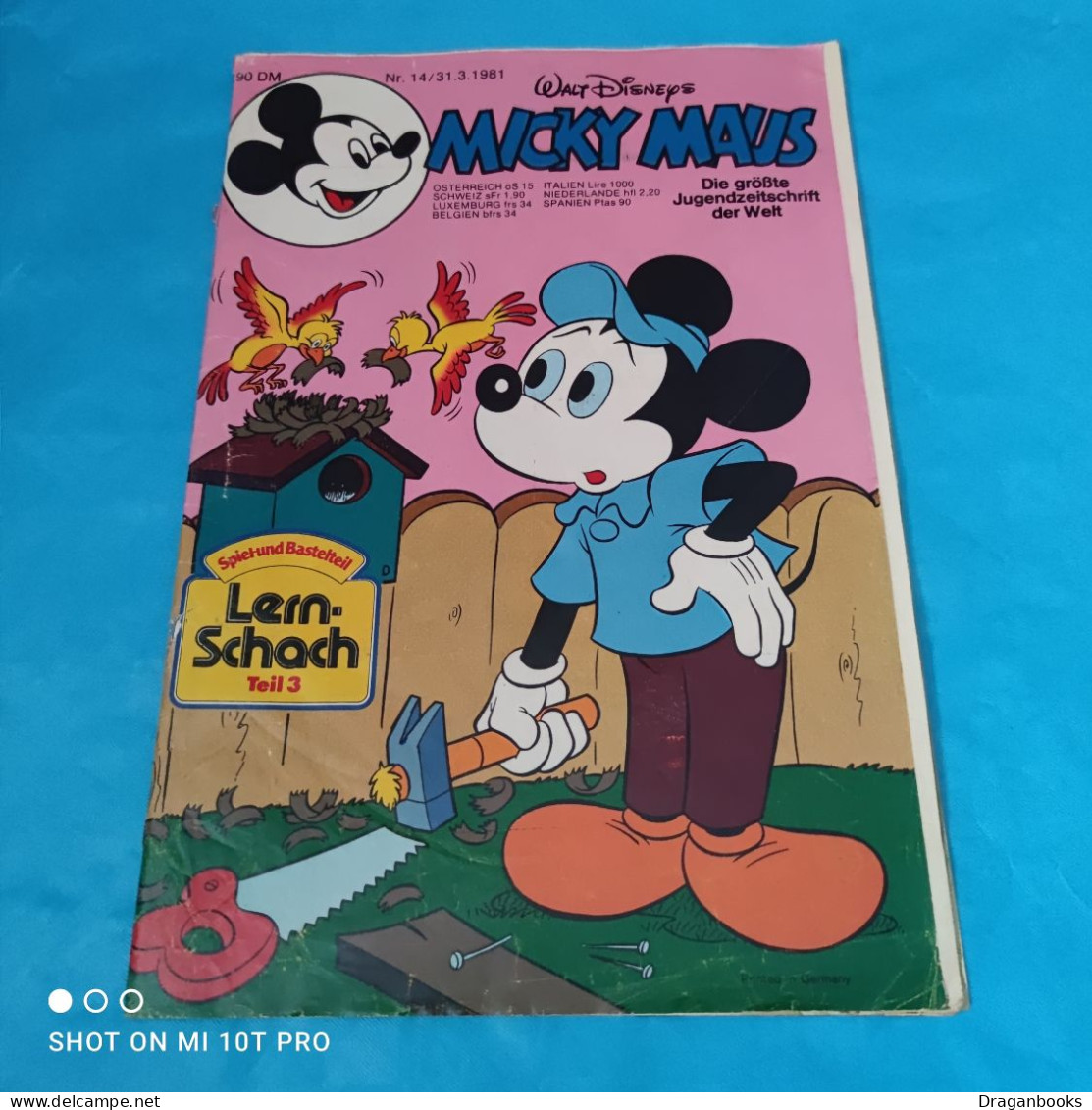 Micky Maus Nr. 14 - 31.3.1981 - Walt Disney