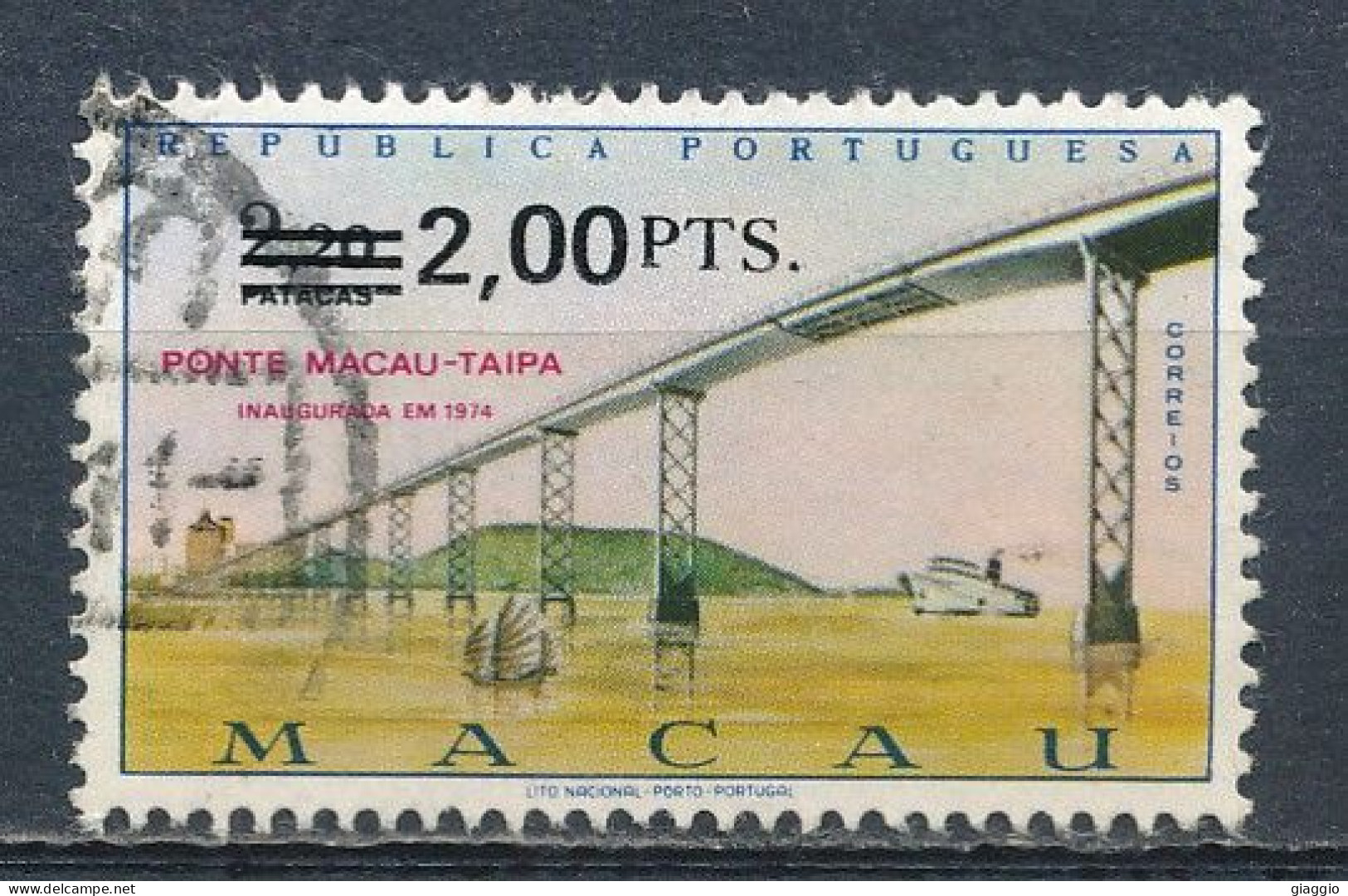 °°° MACAO MACAU - Y&T N°445 - 1979 °°° - Gebruikt