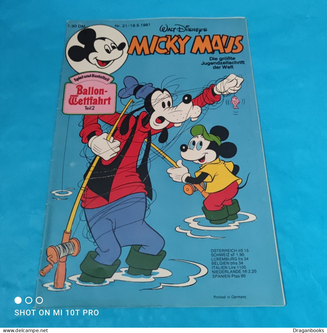 Micky Maus Nr. 21 - 19.5.1981 - Walt Disney