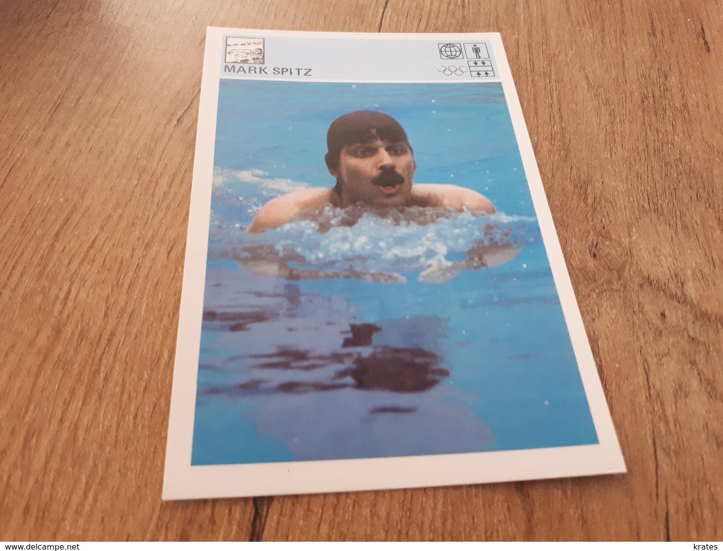 Svijet Sporta Card - Swimming, Mark Spitz     104 - Swimming