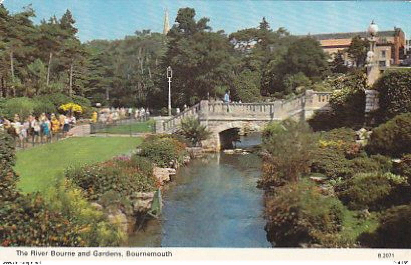 AK 168867 ENGLAND - Bournemouth - The River Bourne And Gardens - Bournemouth (a Partire Dal 1972)