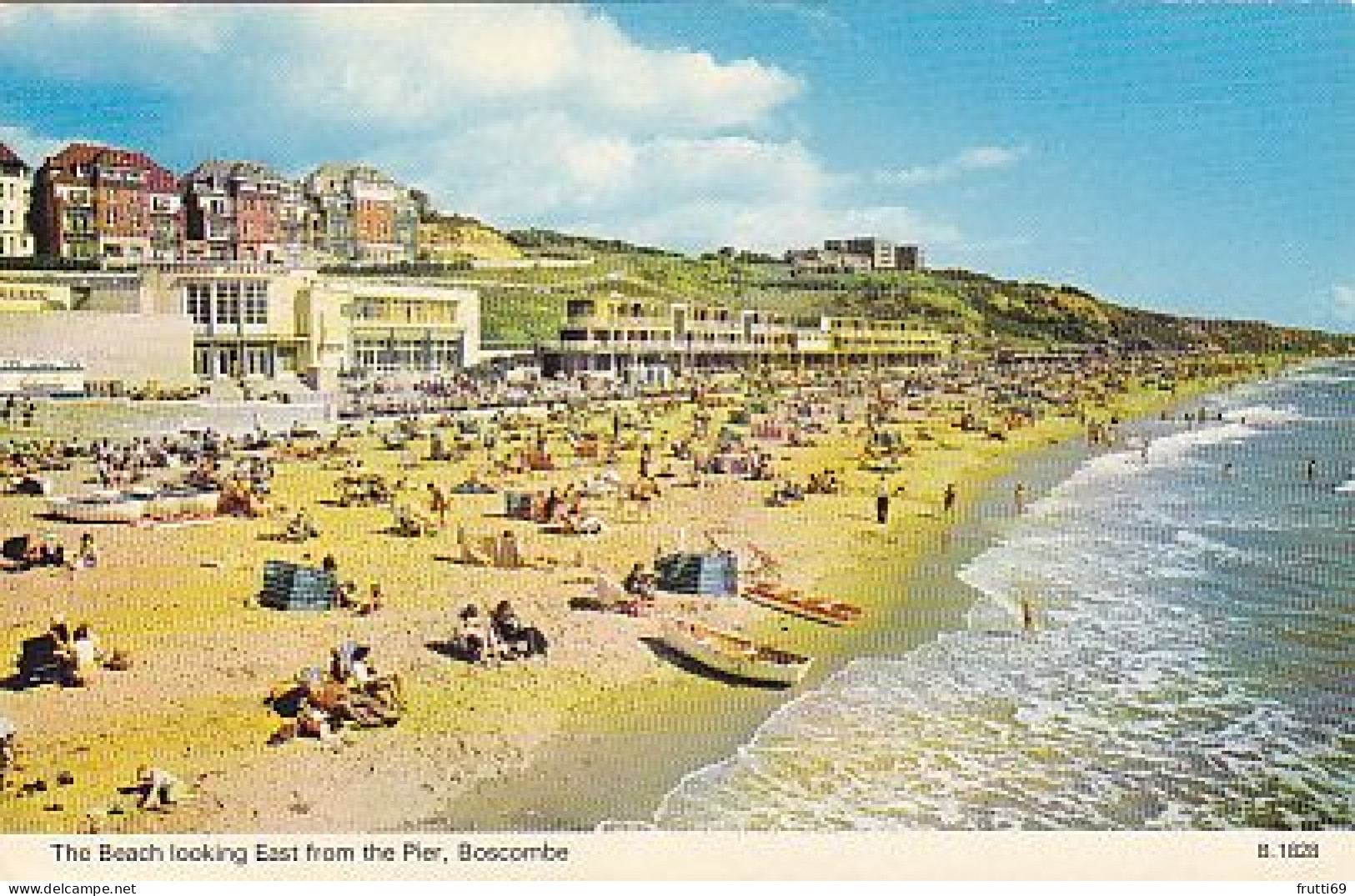 AK 168871 ENGLAND - Boscombe - The Beach Looking East From The Pier - Bournemouth (a Partire Dal 1972)