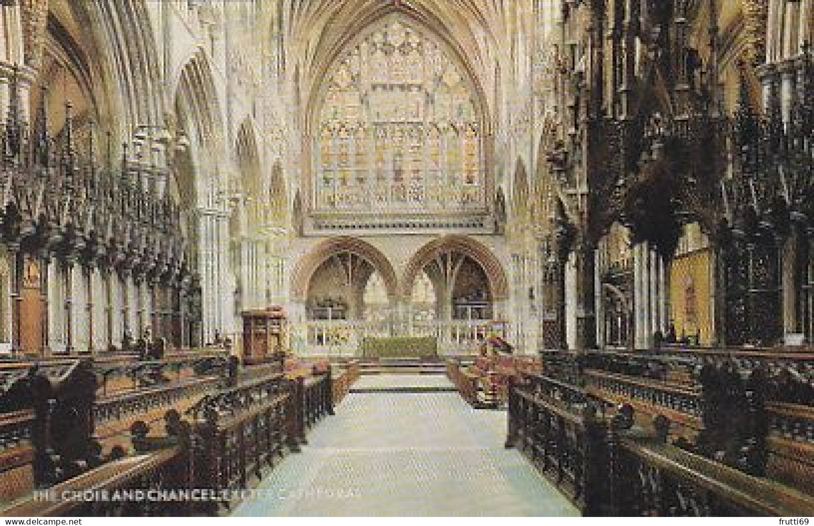 AK 168895 ENGLAND - Exeter Cathedral - The Choir And Chancel - Exeter