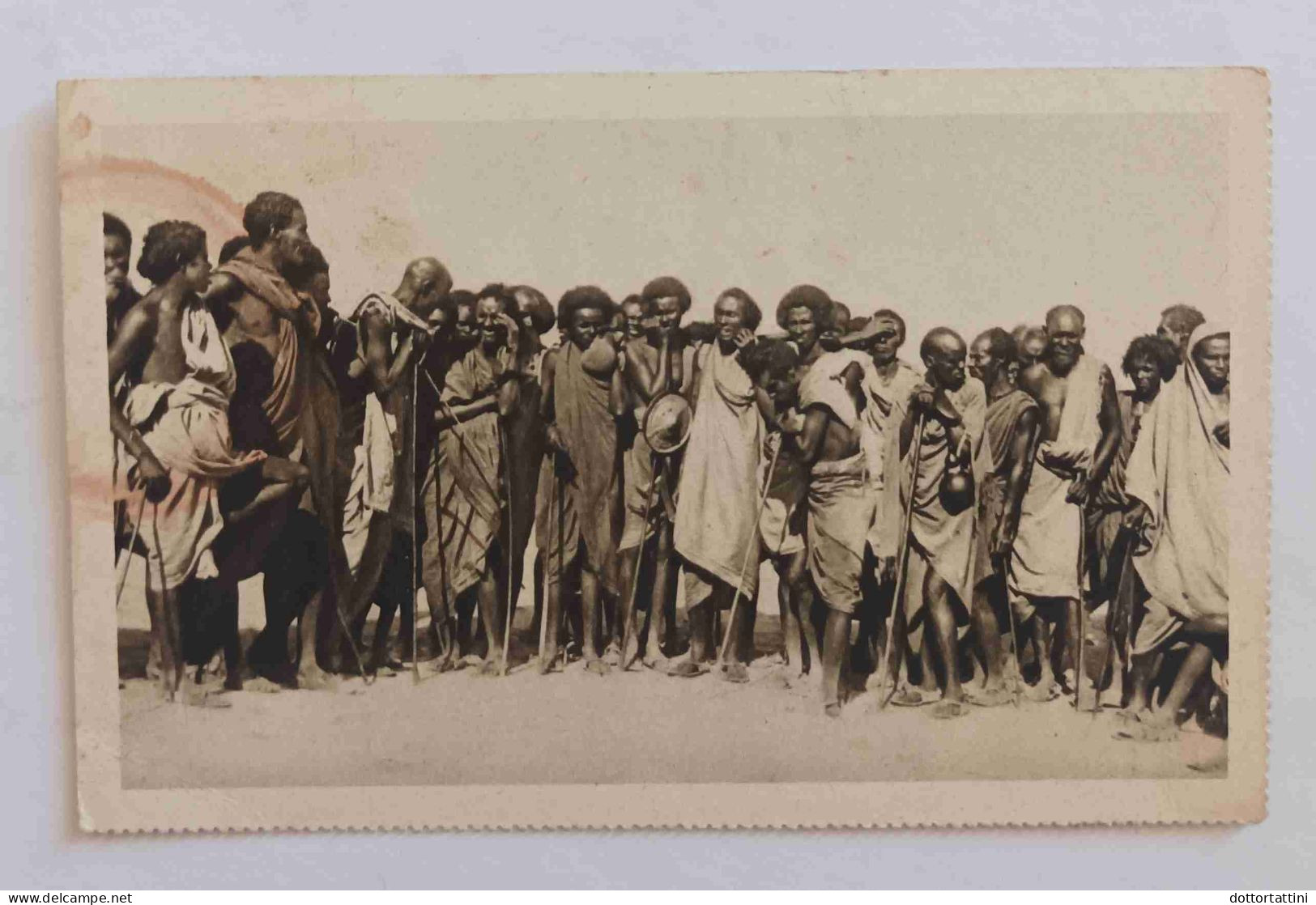 SOMALIA - INDIGENI RAHAN-WEN - COLONIALE Colonie Italiane - Timbro Liceo Ginnasio Giannone Benevento 1930 - Somalie