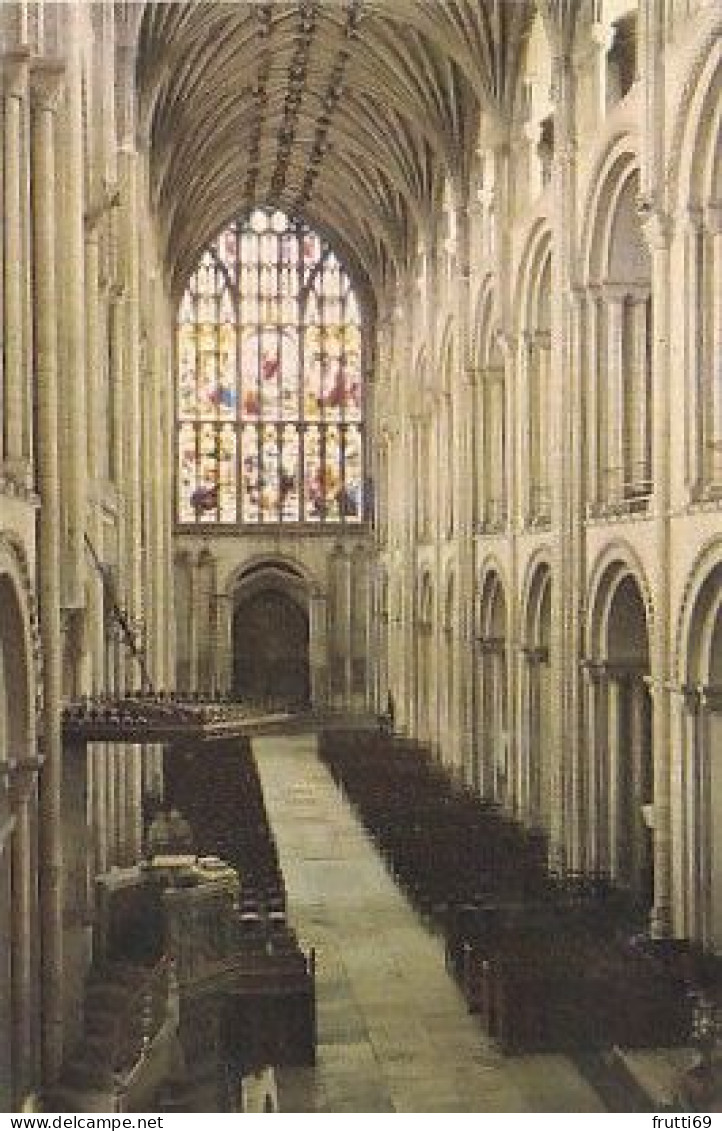 AK 168903 ENGLAND - Norwich Cathedral -The Nave Looking West - Norwich